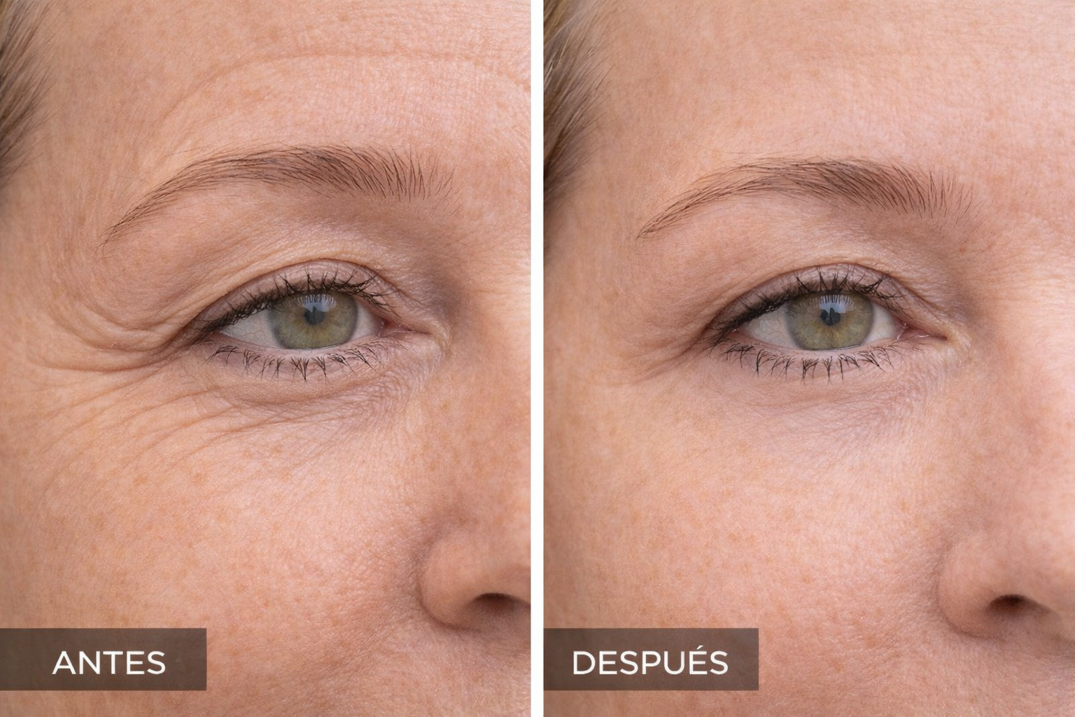 Antes y después Plasma Fibroblast